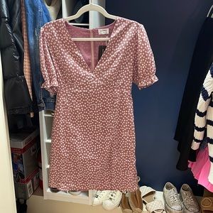 Never work before with tags - light purple dress with white flowers!